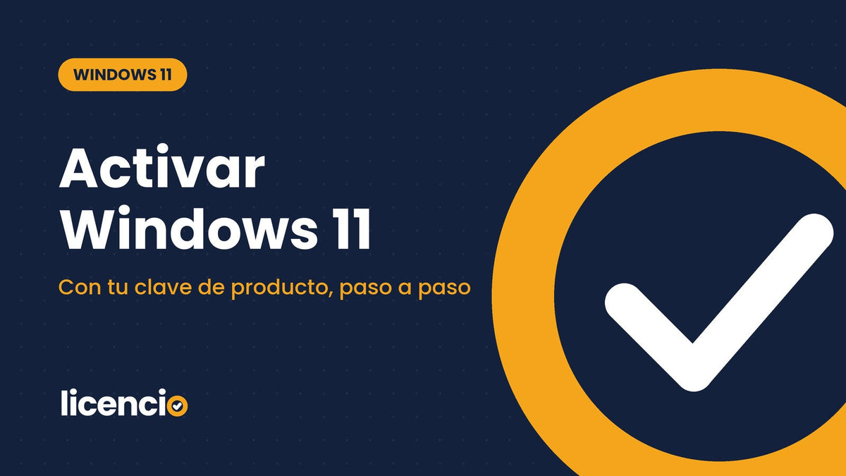 Activar Windows 11 con una clave de producto