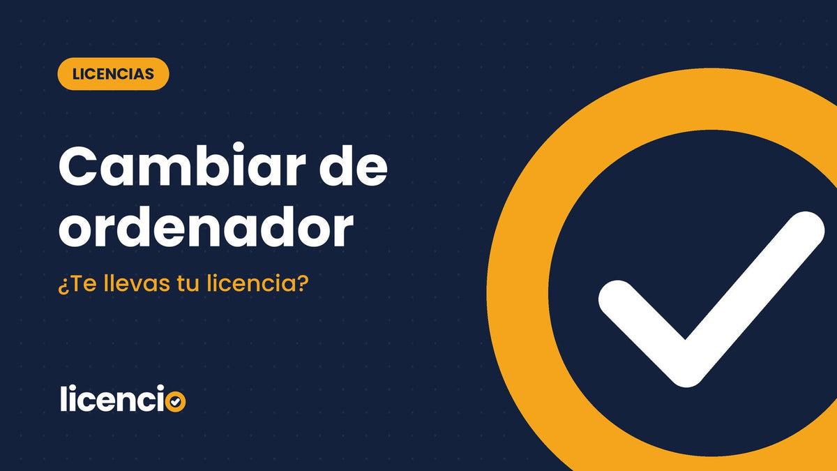 Cambiar la licencia de Windows u Office a otro ordenador