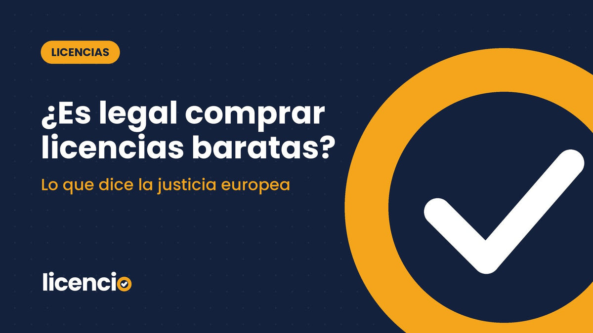 ¿Es legal comprar licencias baratas de Windows y Office?