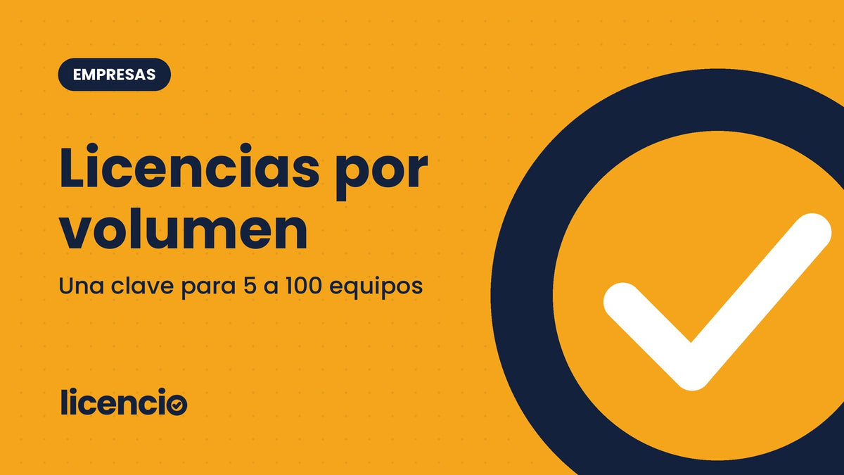 Licencias por volumen para empresas