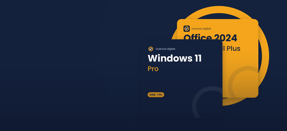 Claves de Windows 11 Pro y Office 2024 Professional Plus