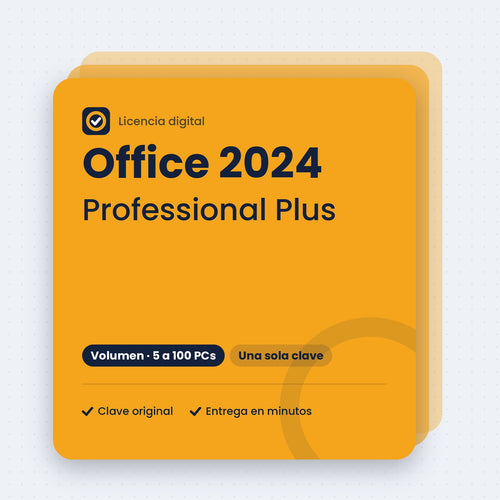 Office 2024 Professional Plus – licencia por volumen de 5 a 100 PCs
